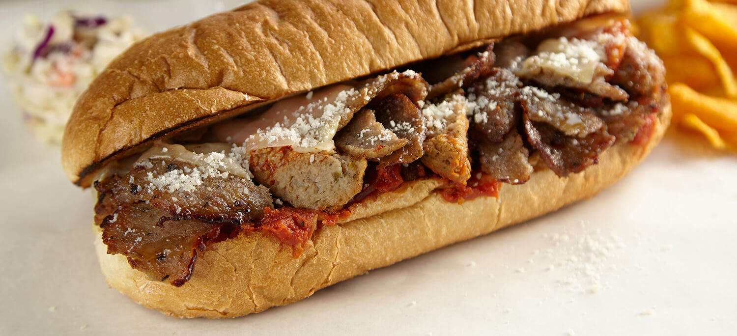 Mythical Meatcropolis Sub - Grecian Delight | Kronos Foods