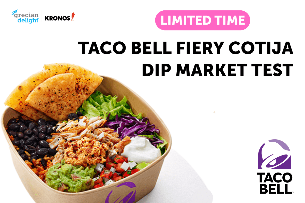 Taco Bell Market Test: Fiery Cotija Dip