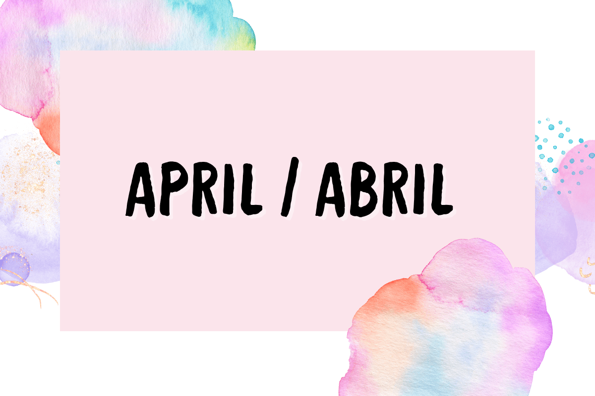 April Birthdays and Anniversaries