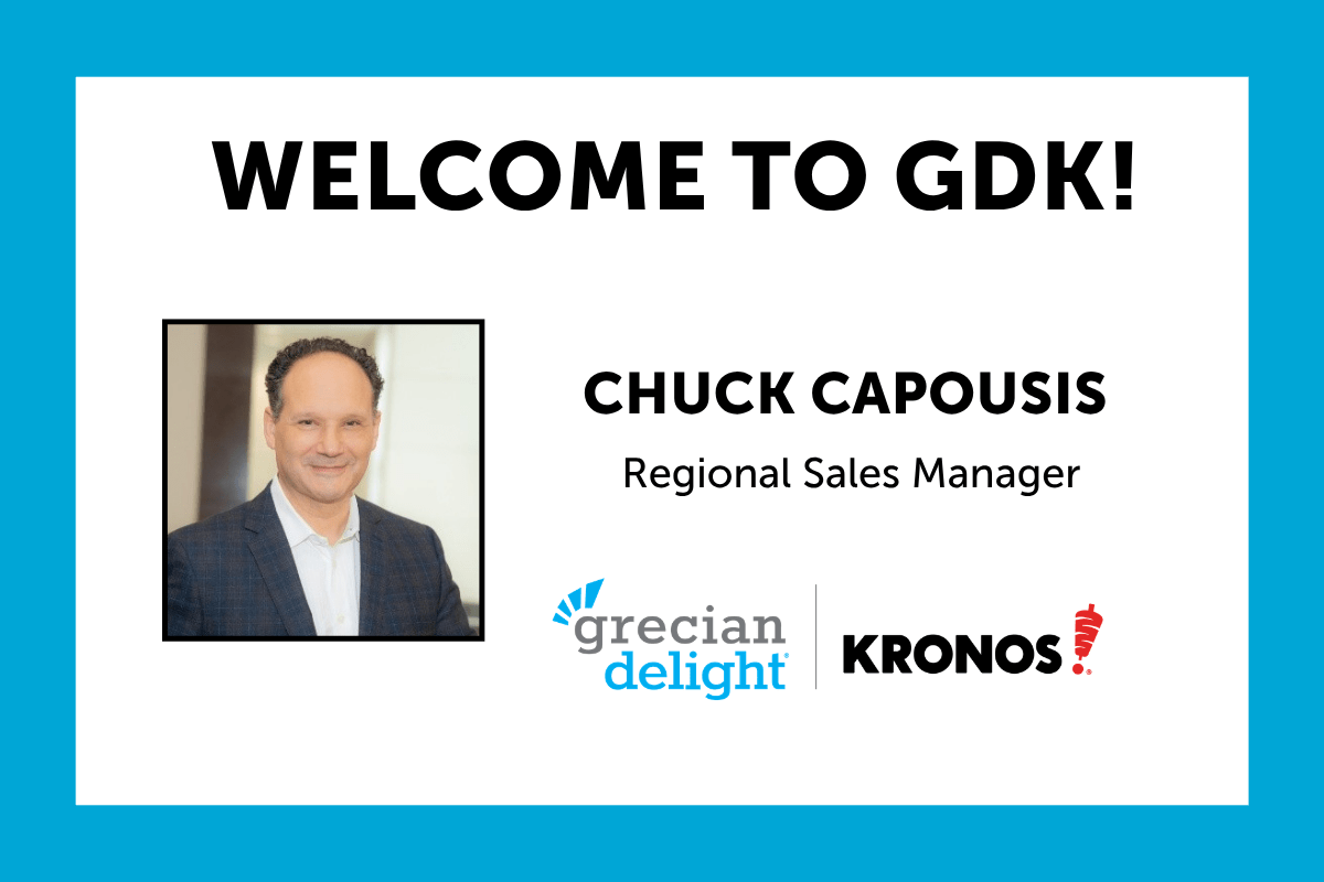 Welcome to GDK, Chuck Capousis!
